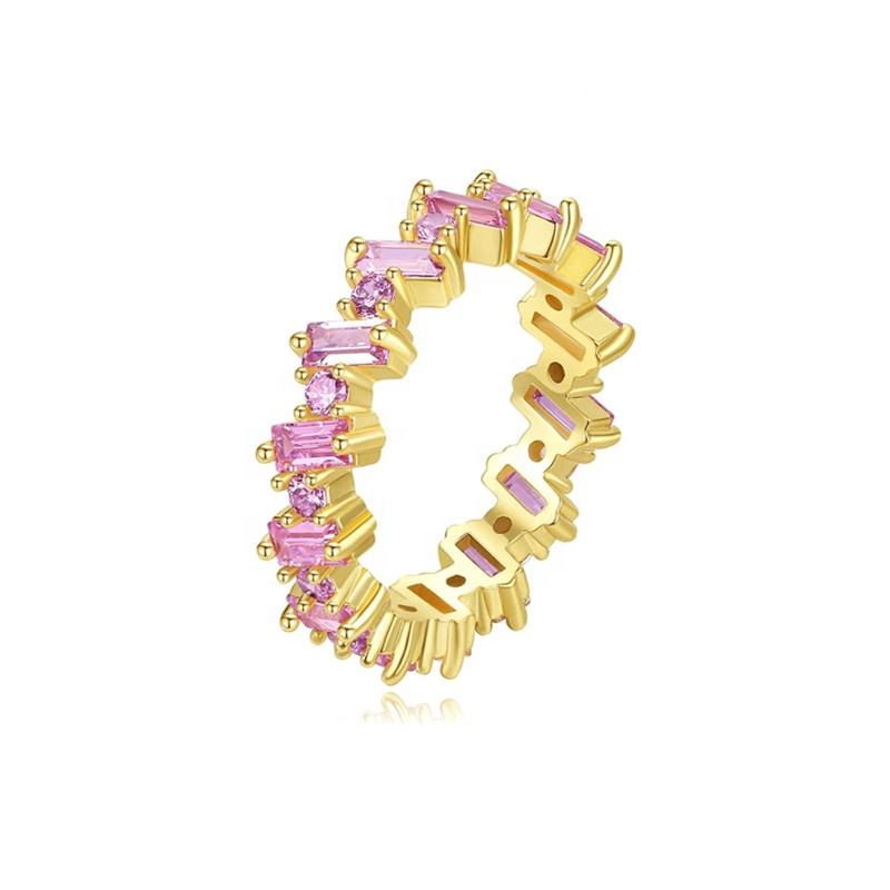 Pink Zircon Ring