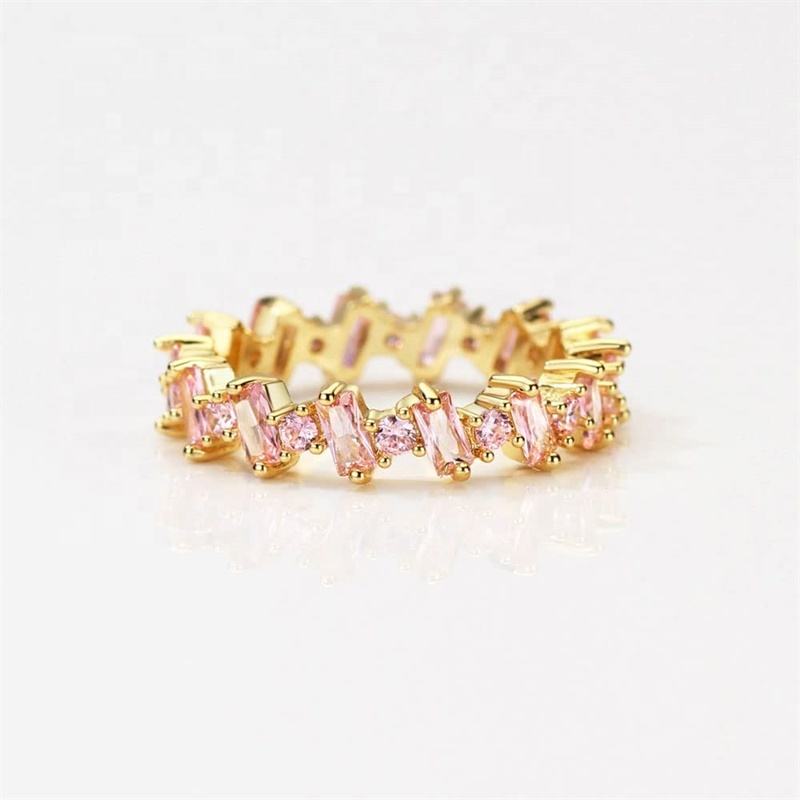 Pink Zircon Ring