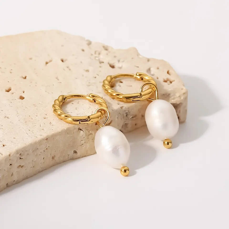 Fresh Water Pearl Earrings