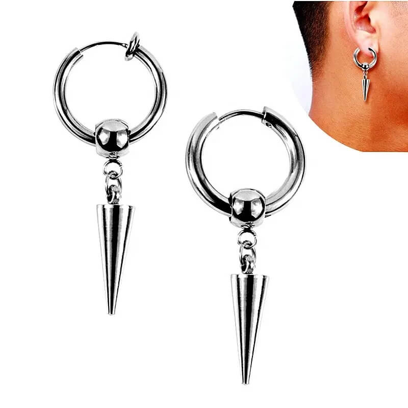 Stainless Steel Dangle Earrings