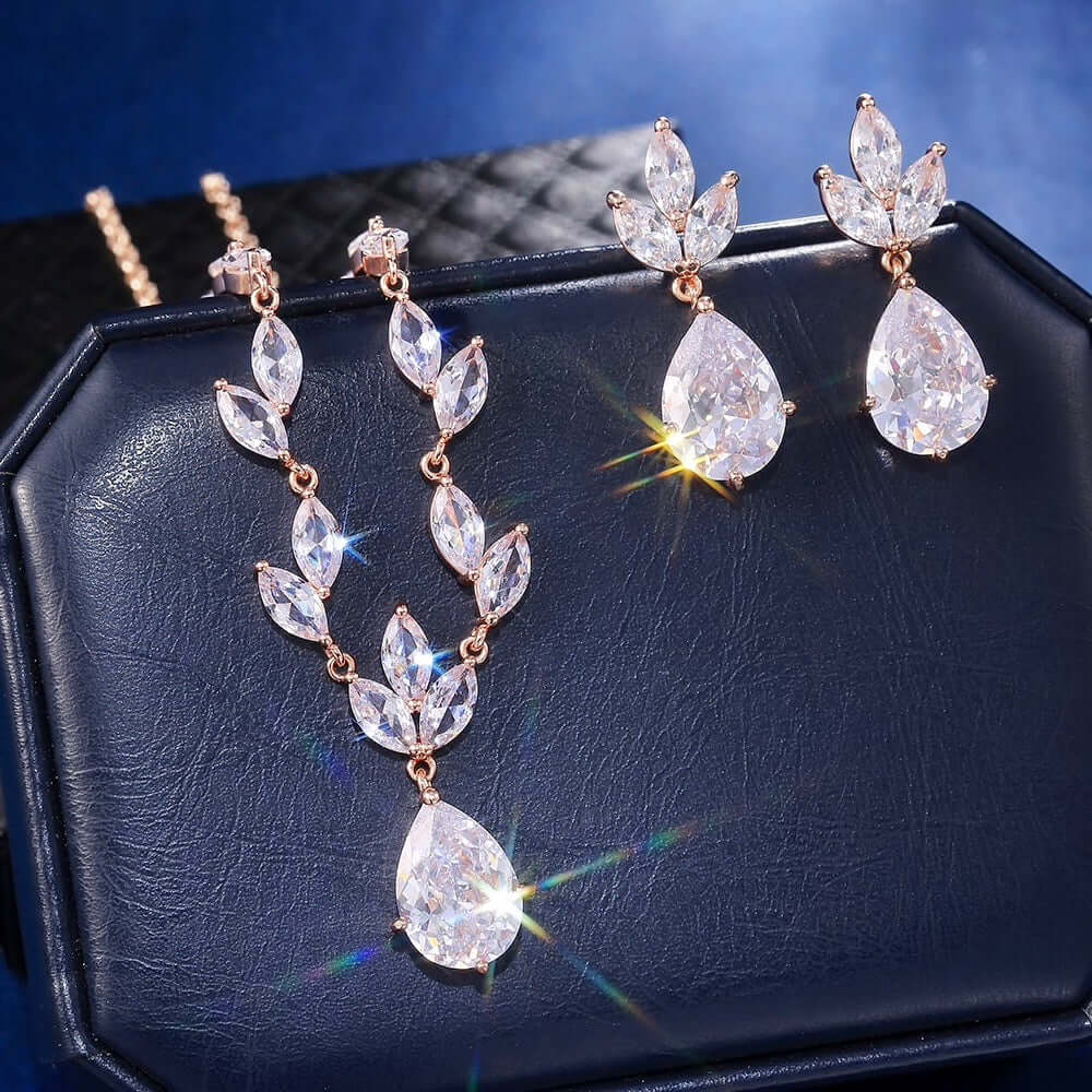 Wedding CZ Jewelry Set